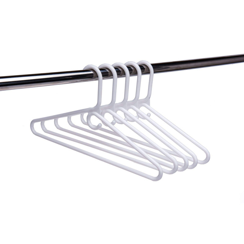 Rebrilliant Super Heavy Duty Plastic Clothes Hanger Multipack Thick